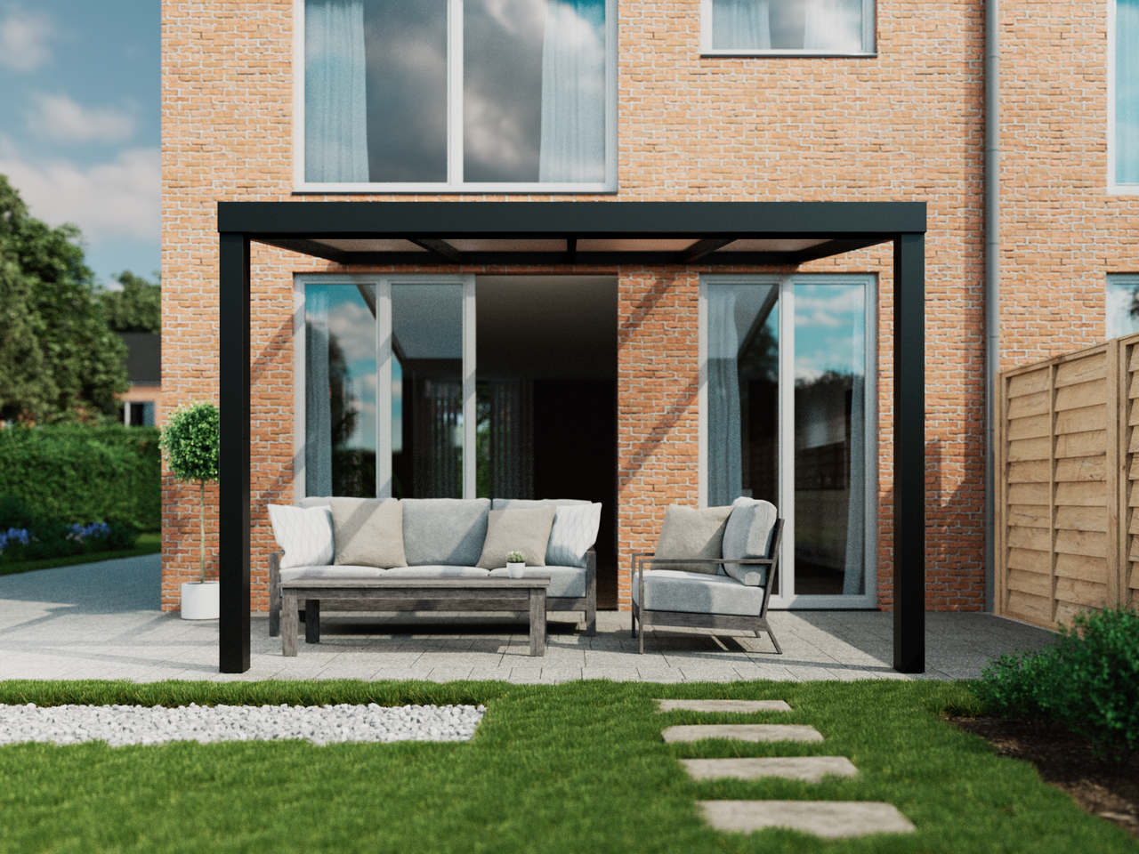 6.06 x 2.5 Meter Veranda