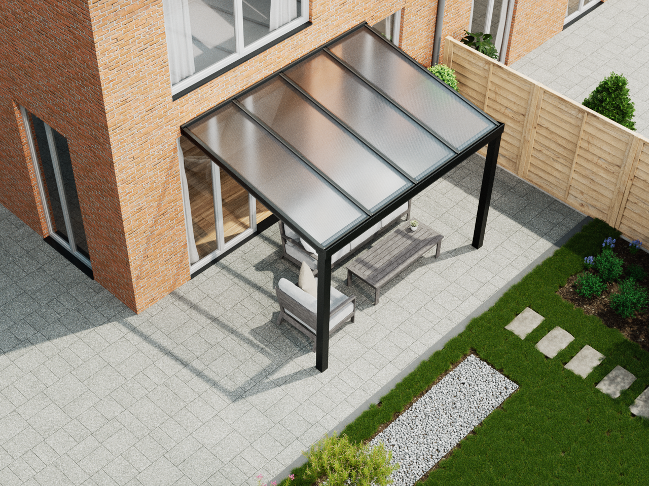 4.06 x 3 Meter Veranda
