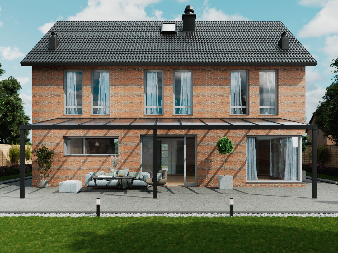 6.06 x 2.5 Meter Veranda