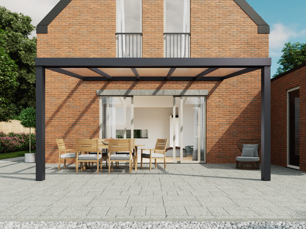 6.06 x 2.5 Meter Veranda