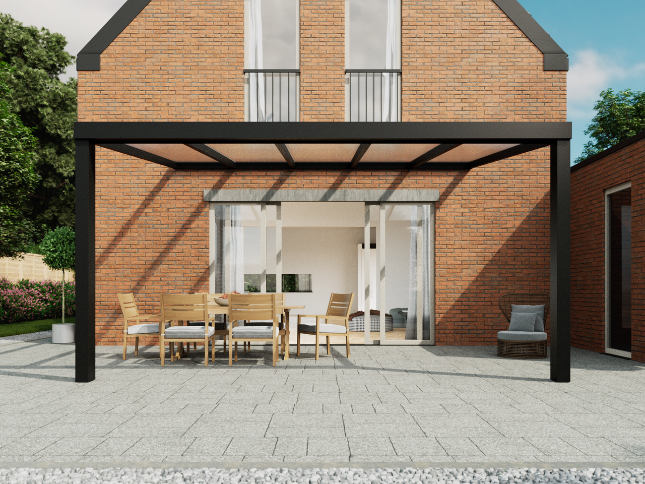 6.06 x 2.5 Meter Veranda