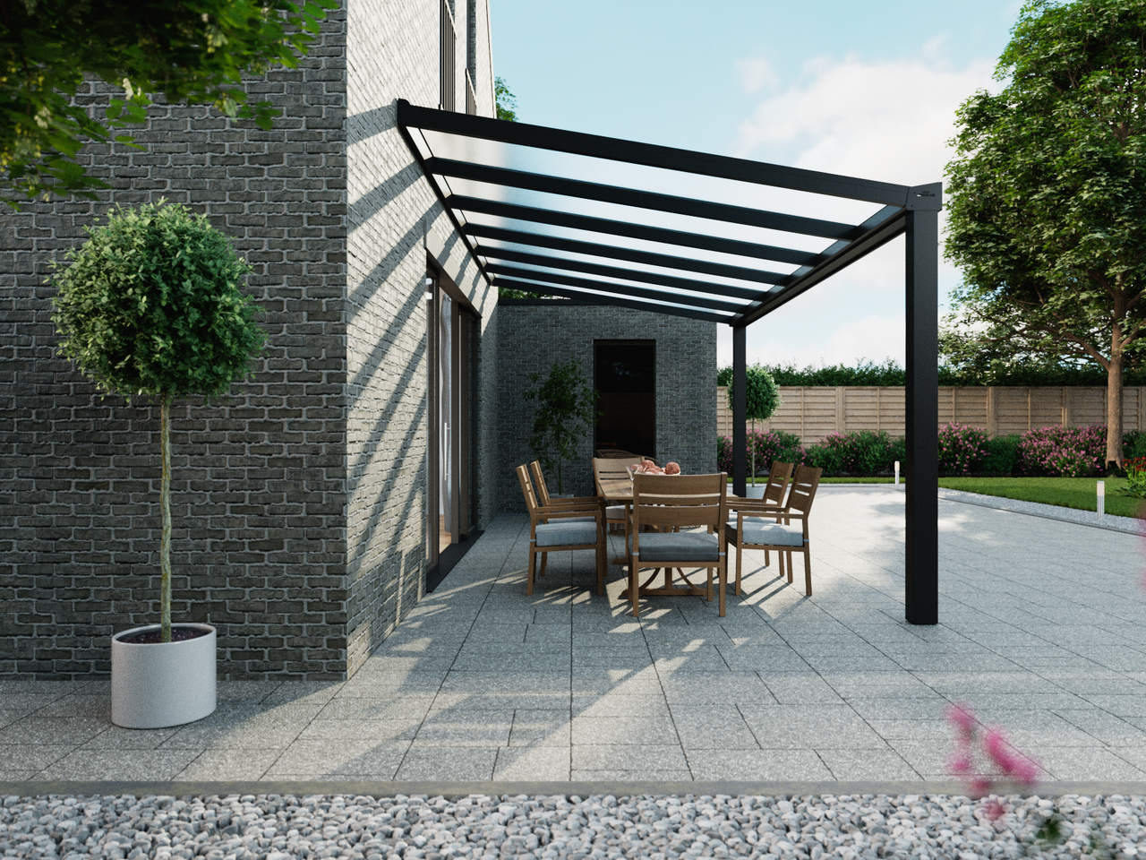 6.06 x 2.5 Meter Veranda