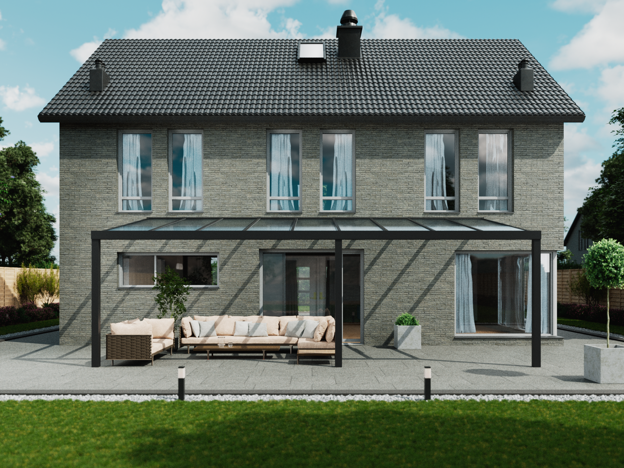 Veranda 9.06 x 2.5 Meter